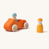Grimm's Large Convertible Car - Orange