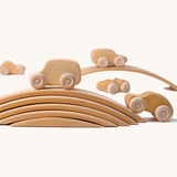 Grimm's Natural Wooden Cars Single
