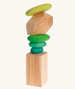 Grimm's Natural Wooden Gem on a plain background.