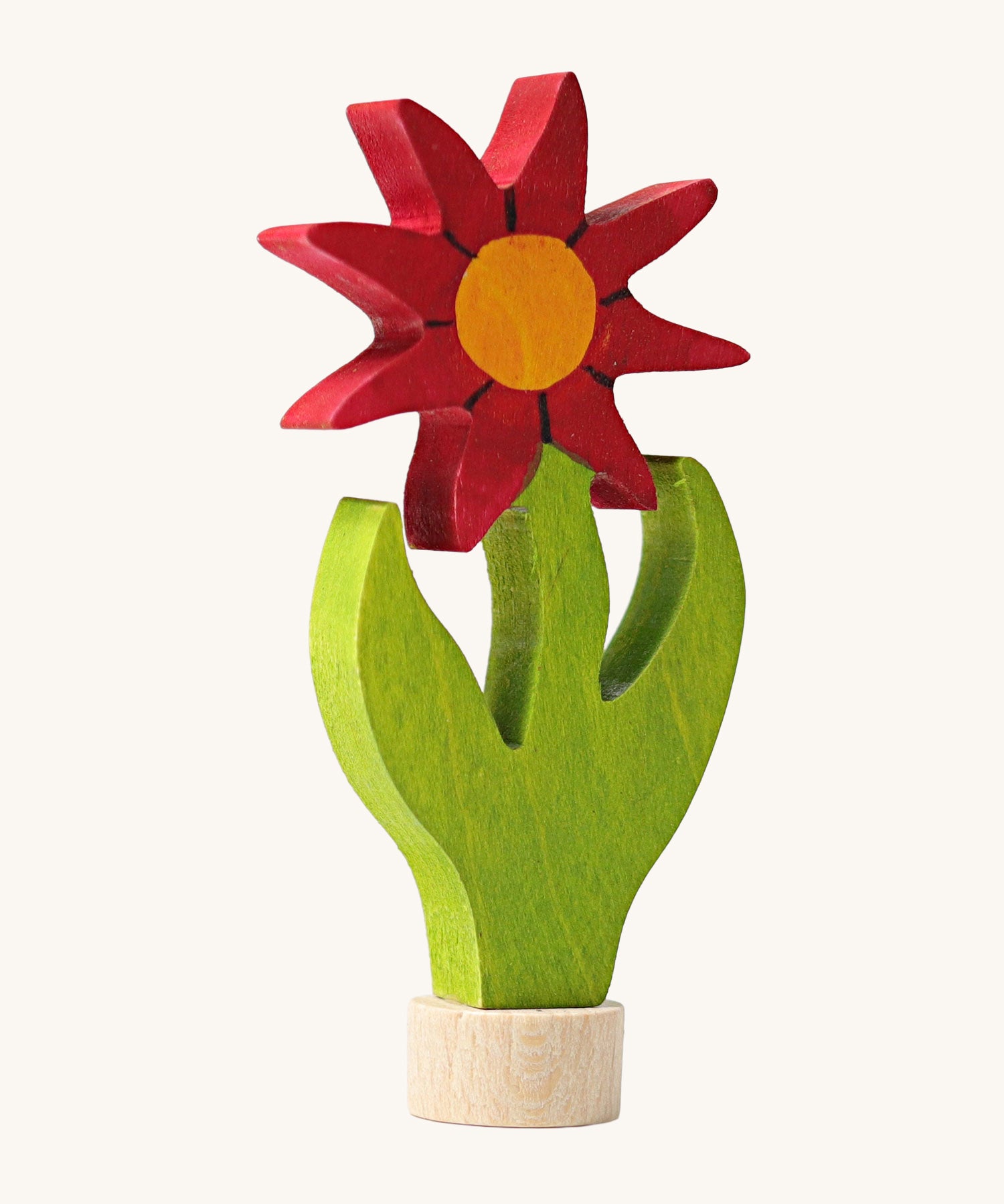 Grimm's Aster Decorative Figure for celebration ring. A wide range of Waldorf inspired celebration rings and decorative figures are available at Babipur.