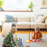 Grimm's Stacking Game Small Pastel Rollers