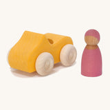 Grimm's Small Convertible Car - Yellow