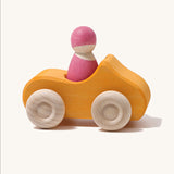 Grimm's Small Convertible Car - Yellow