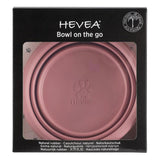 Hevea Dog Bowl On The Go - Old Rose