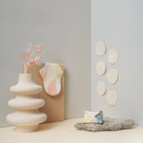 Imse Vimse Lot de 3 petites serviettes en flanelle de coton