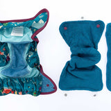3 inside parts of the Close Parent Pop-in reusable cloth nappy