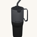 An asphalt black and grey coloured Klean Kanteen Limited Edition 36oz Rise Tumbler