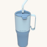 An icy blue purple coloured Klean Kanteen Limited Edition 36oz Rise Tumbler
