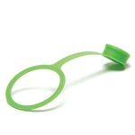Klean Kanteen KID Sports Dust Cap - Light Green pictured on a plain white background
