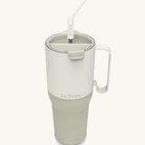 A tofu white coloured Klean Kanteen Limited Edition 36oz Rise Tumbler