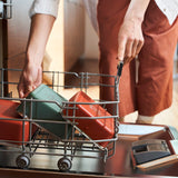 Klean Kanteen Rise Stainless Steel Snack Box with green silicone lid