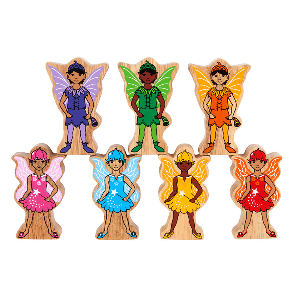 Lanka Kade Rainbow Fairies Playset Piece Wooden Toy Set – Babipur