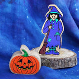 Lanka Kade Purple and Green Witch