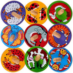 Lanka Kade Wooden Spinning Tops in 9 different designs