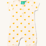 Little Green Radicals Little Ducks Organic Cotton Shortie Romper