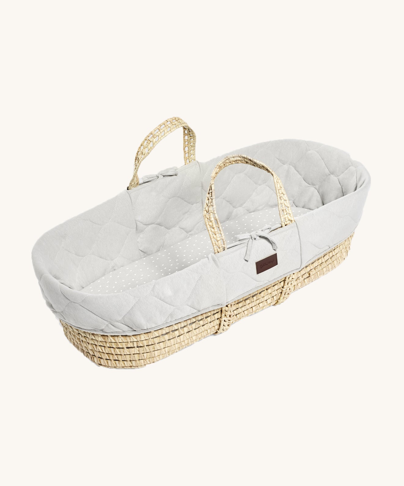 Matelas Naturel Pour Couffin Claire De Lune The Little Green Sheep - 28x74 Cm, Fibre De Coco Et Laine, Ferme