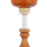 Mader Pull-String Spinning Top - Orange