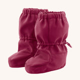 Mamalila baby allrounder winter booties in berry pink colour available at Babipur.