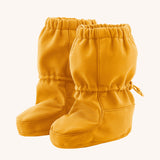 Mamalila  toddler allrounder winter booties in the mustard yellow colour available at Babipur.