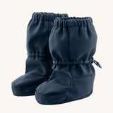Mamalila baby allrounder winter booties in navy blue colour available at Babipur.