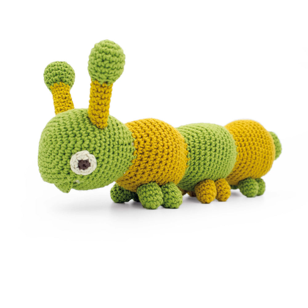 MyuM Chiara Green Caterpillar Vibrating Baby Toy MyuM Chiara Green Caterpillar Vibrating Baby Toy