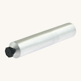 A blank flexible aluminium tube from Natural Earth Paint. Features a black screw cap to keep the contents inside the tube