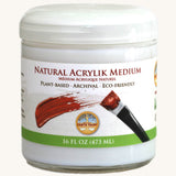 Natural Earth Paint Natural Acrylic Medium.