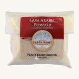 Natural earth paint gum arabic is a plant based binder for paint and comes in a 85g bag