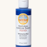 Natural Earth Paint ultramarine blue acrylic paint in a 118ml bottle