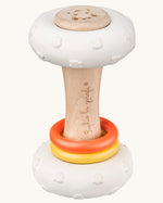 to give endless play options. The large white ends and rings are removable from the Totum pole. Image is on a cream background