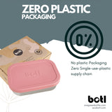 Information showing the packaging for the One Green Bottle is zero plastic