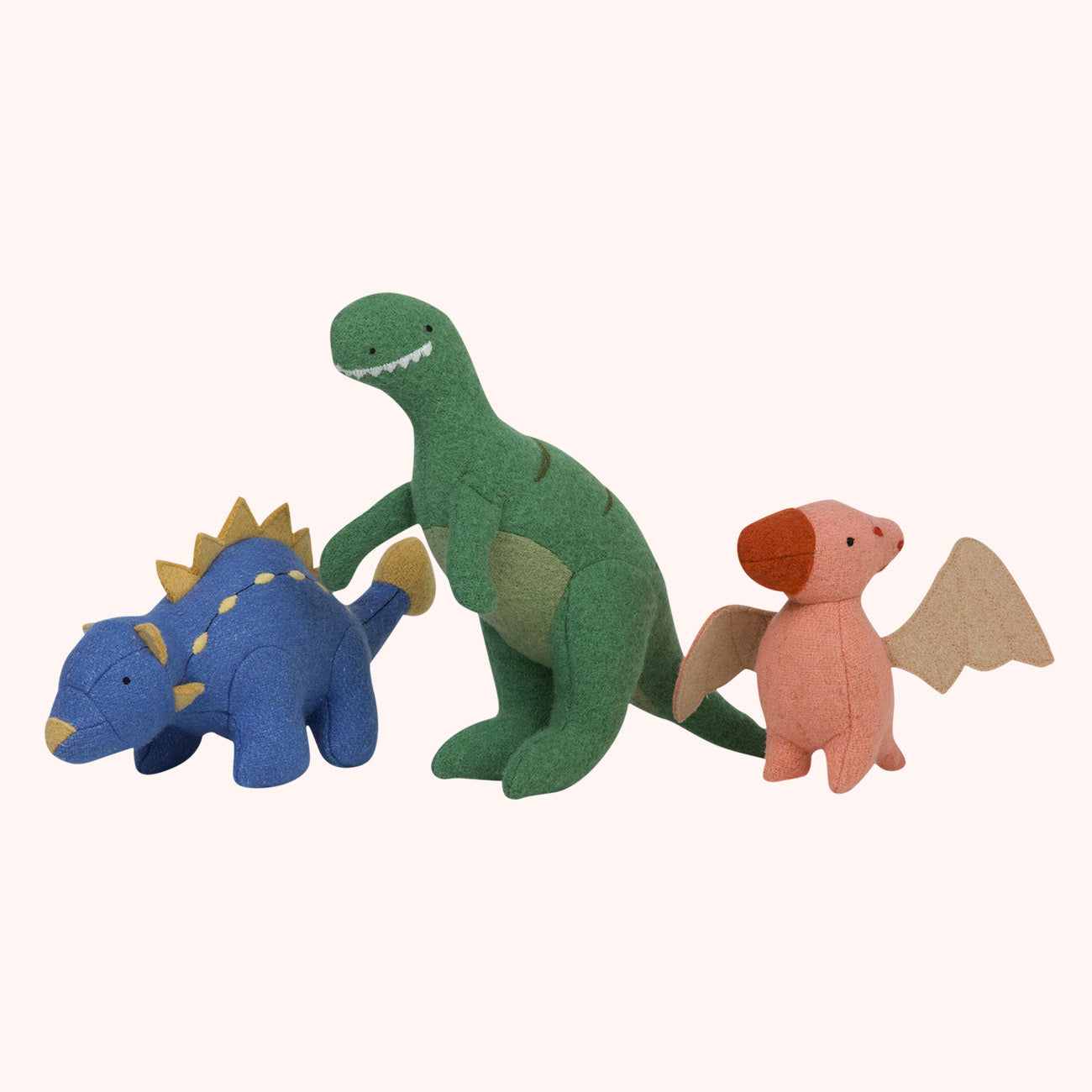 Olli Ella Prehistoric Animals Holdie Felt Folk – Babipur