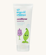 Organic Children Lavender Burst Conditioner in a 200ml tube on a plain background.