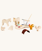 Ostheimer paint-your-own-figures creative set on a plain background.