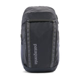 A front view of The Patagonia Black Hole Pack 32 litre capacity backpack in smolder slate-blue