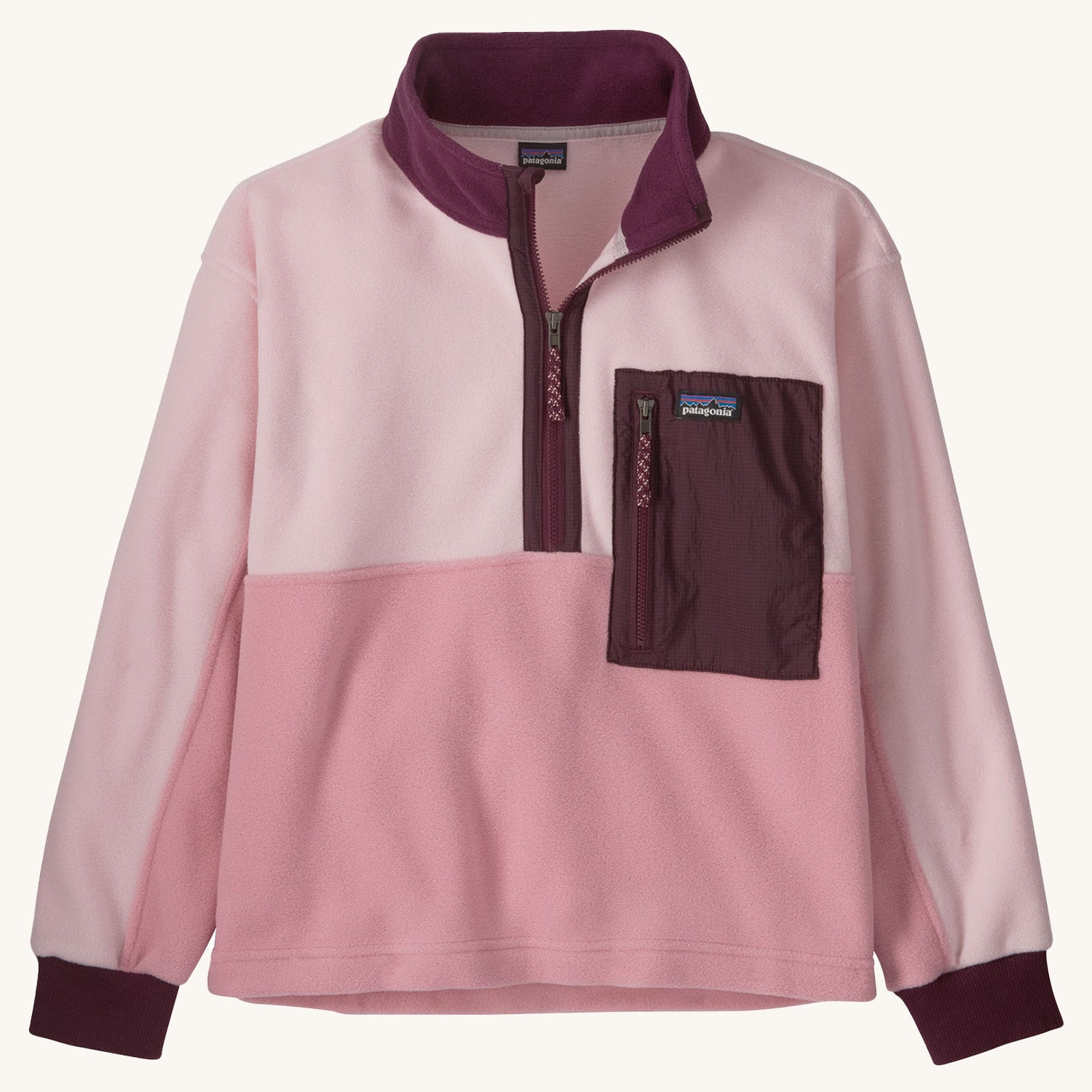 Patagonia pink fleece top