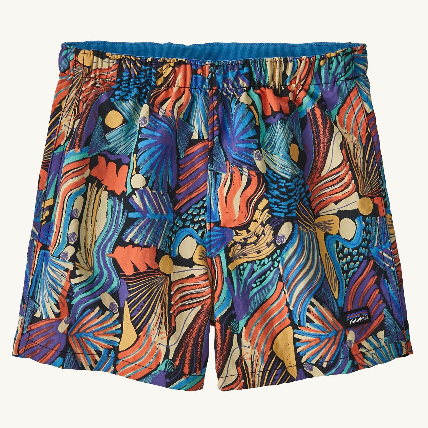 Patagonia Little Kids Baggies Shorts Pitch Blue/ Joy Print – Babipur