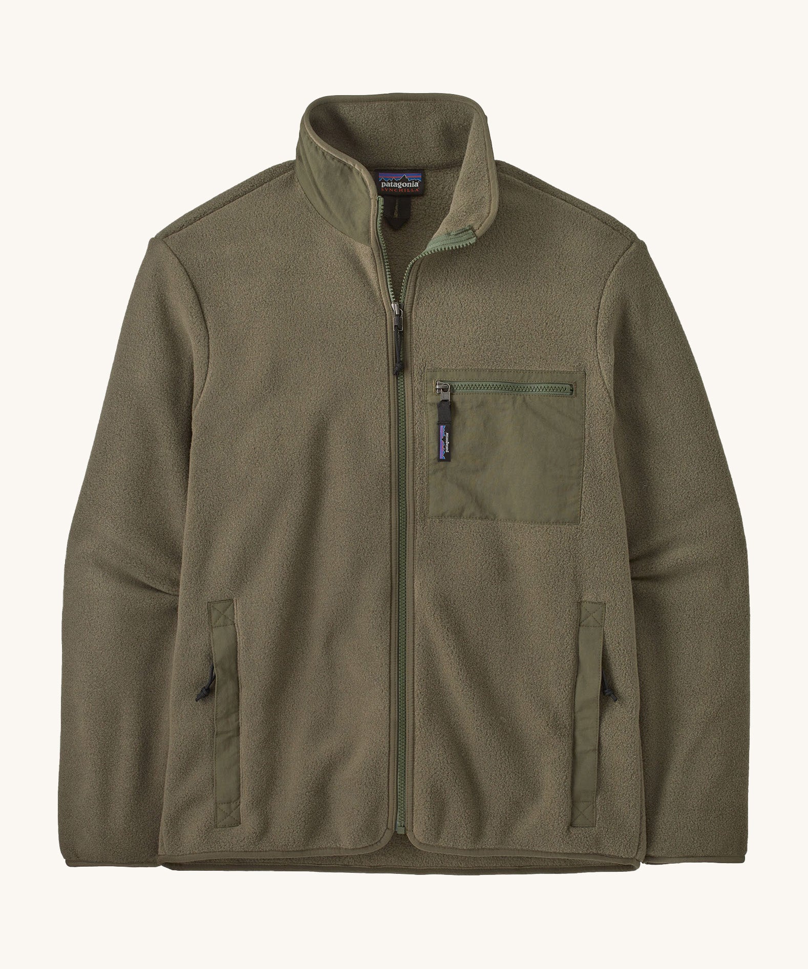 Patagonia Men's Synchilla Fleece Jacket Basin Green – Babipur
