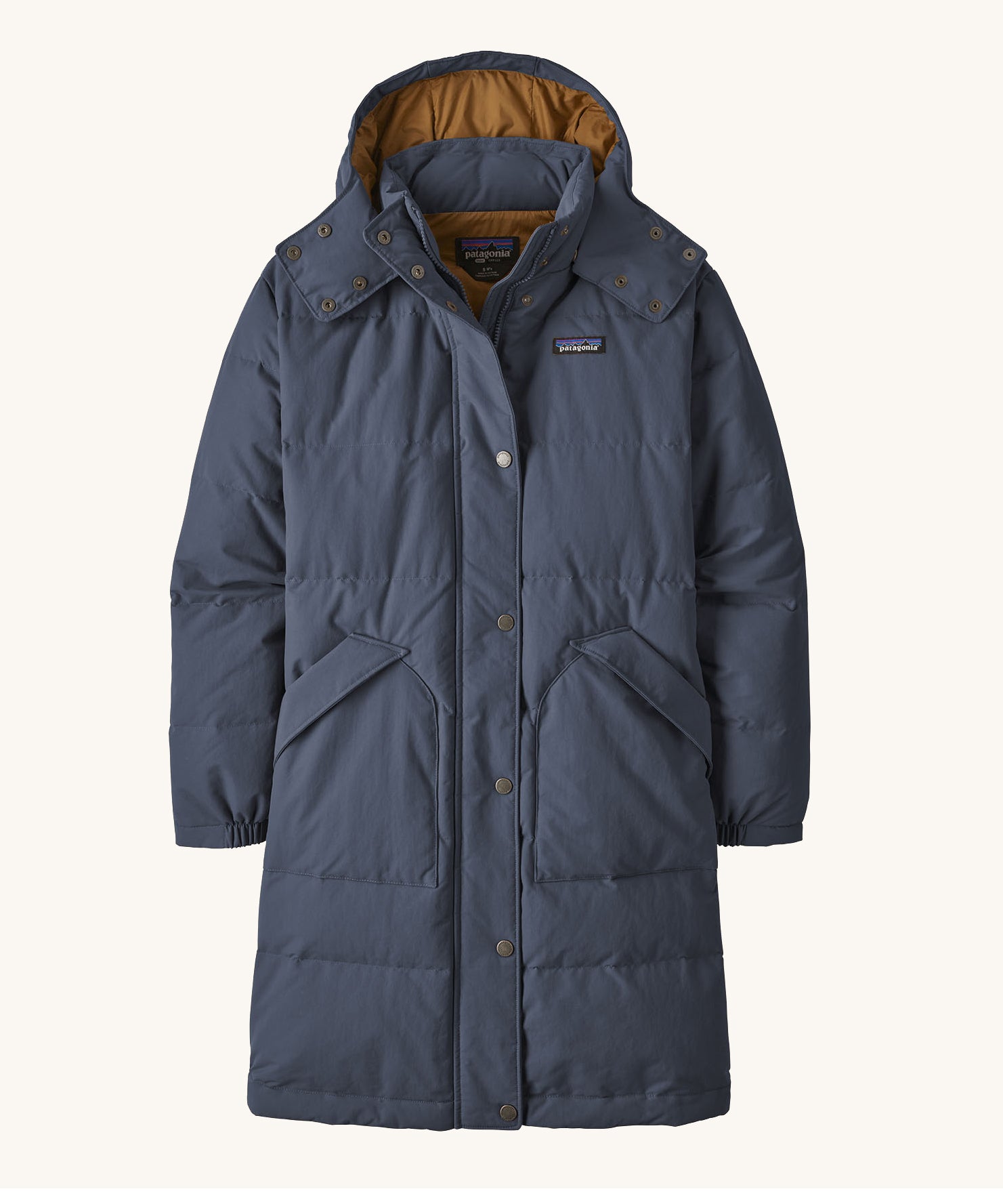 Patagonia Women's Downdrift Parka Jacket Smolder Blue – Babipur