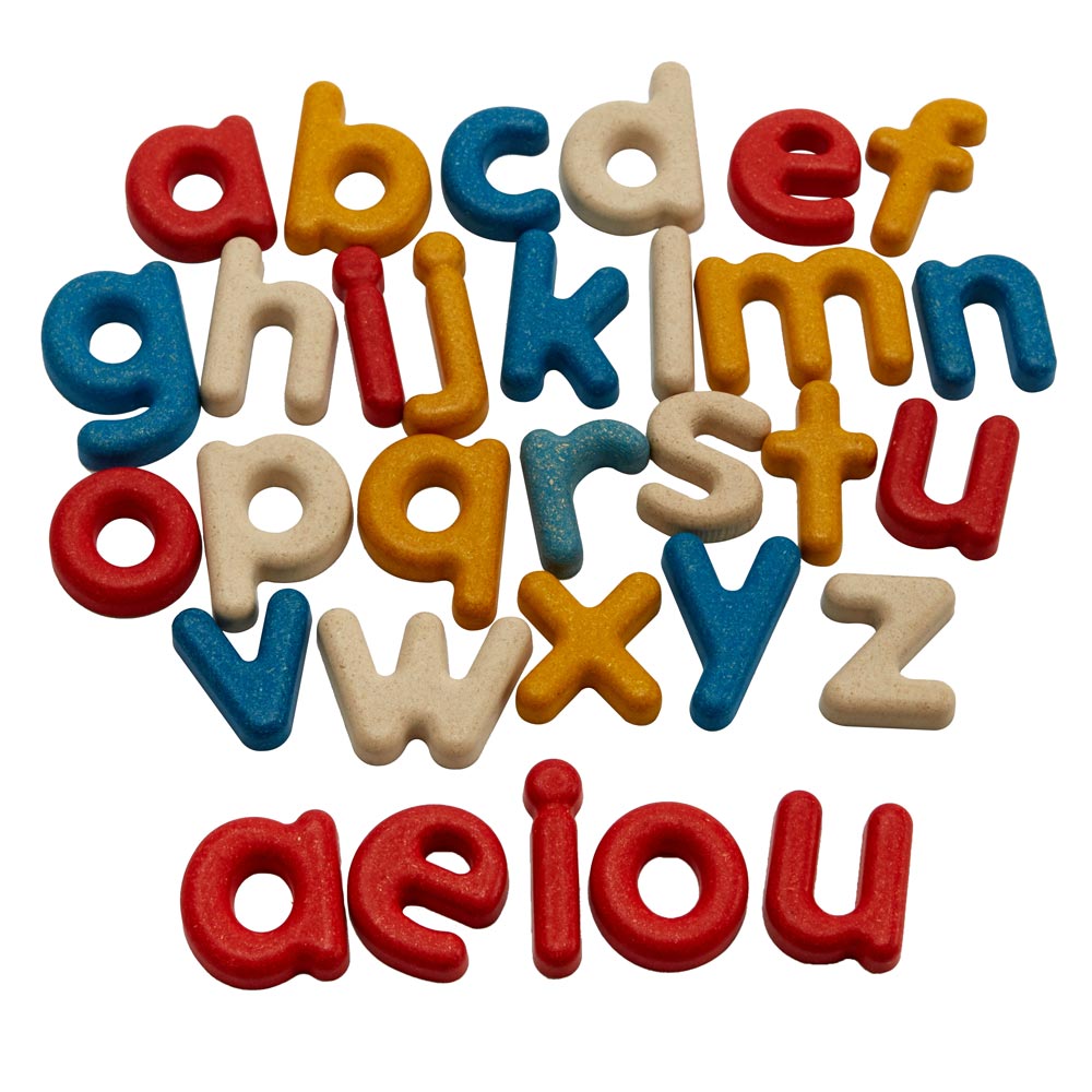 Plan Toys Lower Case Alphabet – Babipur - Main Image