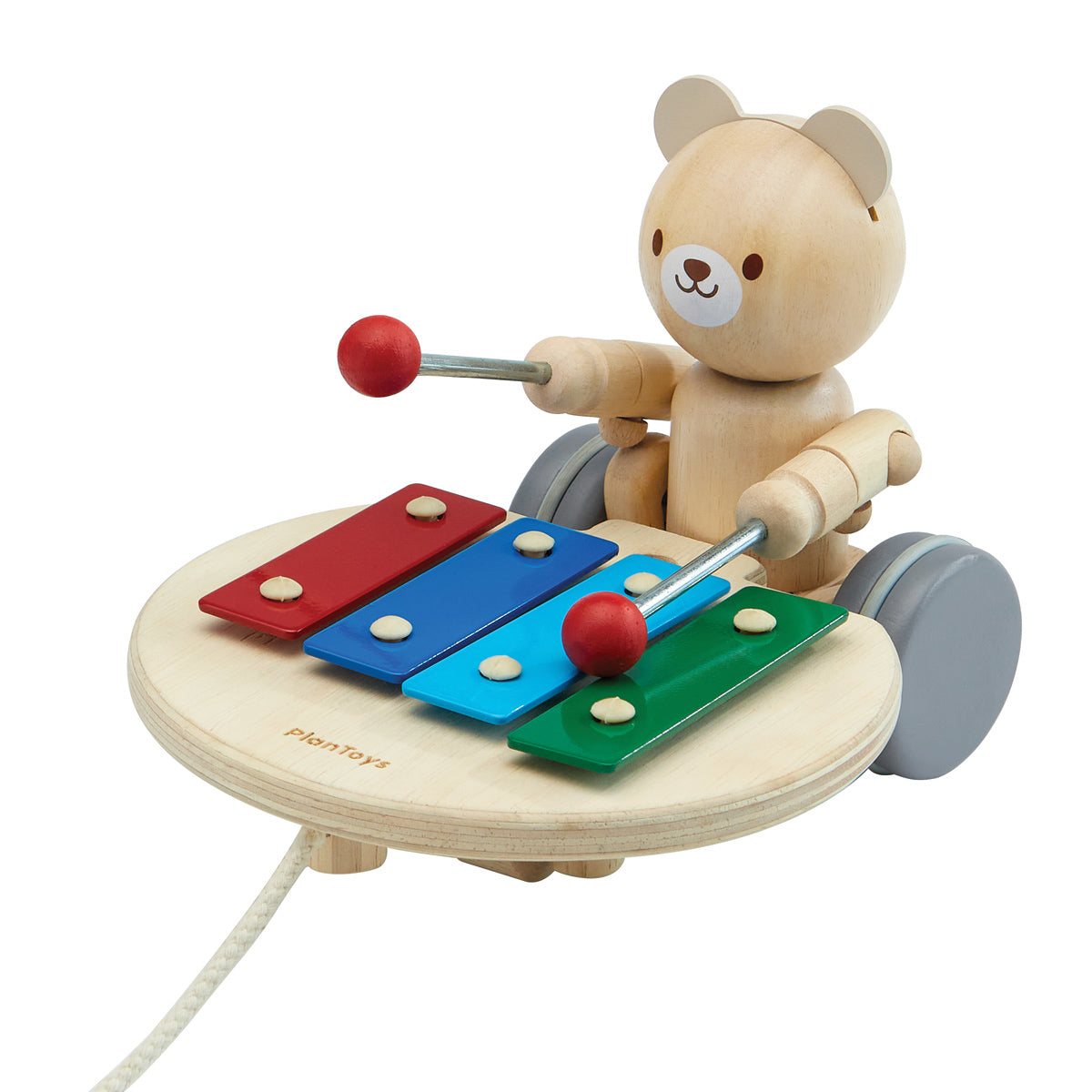 Plan Toys Jouet xylophone ours musical à tirer – Babipur