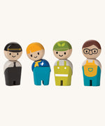 The PlanToys Service Crew on a plain background.