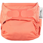The Close Pop-In reusable cloth nappy with adjustable velcro, in coral pink