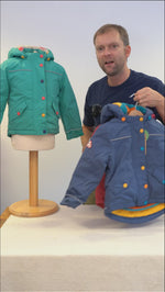 Full detailed video of the Frugi Rambler coats showing all the features that make it a great choice for families and school