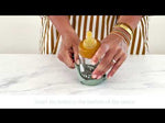 How to put the natural rubber sleeve on the Hevea Glass Baby Bottle Wide Neck With Rubber Sleeve - 150ml