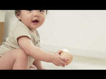 A video showing the PlanToys clapping roller sensory toy.