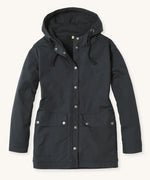 The Rapanui fleece lined raincoat jacket for women in lack