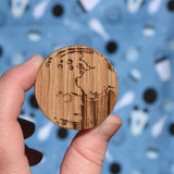 Wooden Pluto Toy