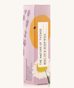 Roll On Sleep Well Essential Oil Blend decorative cardboard packaging box.