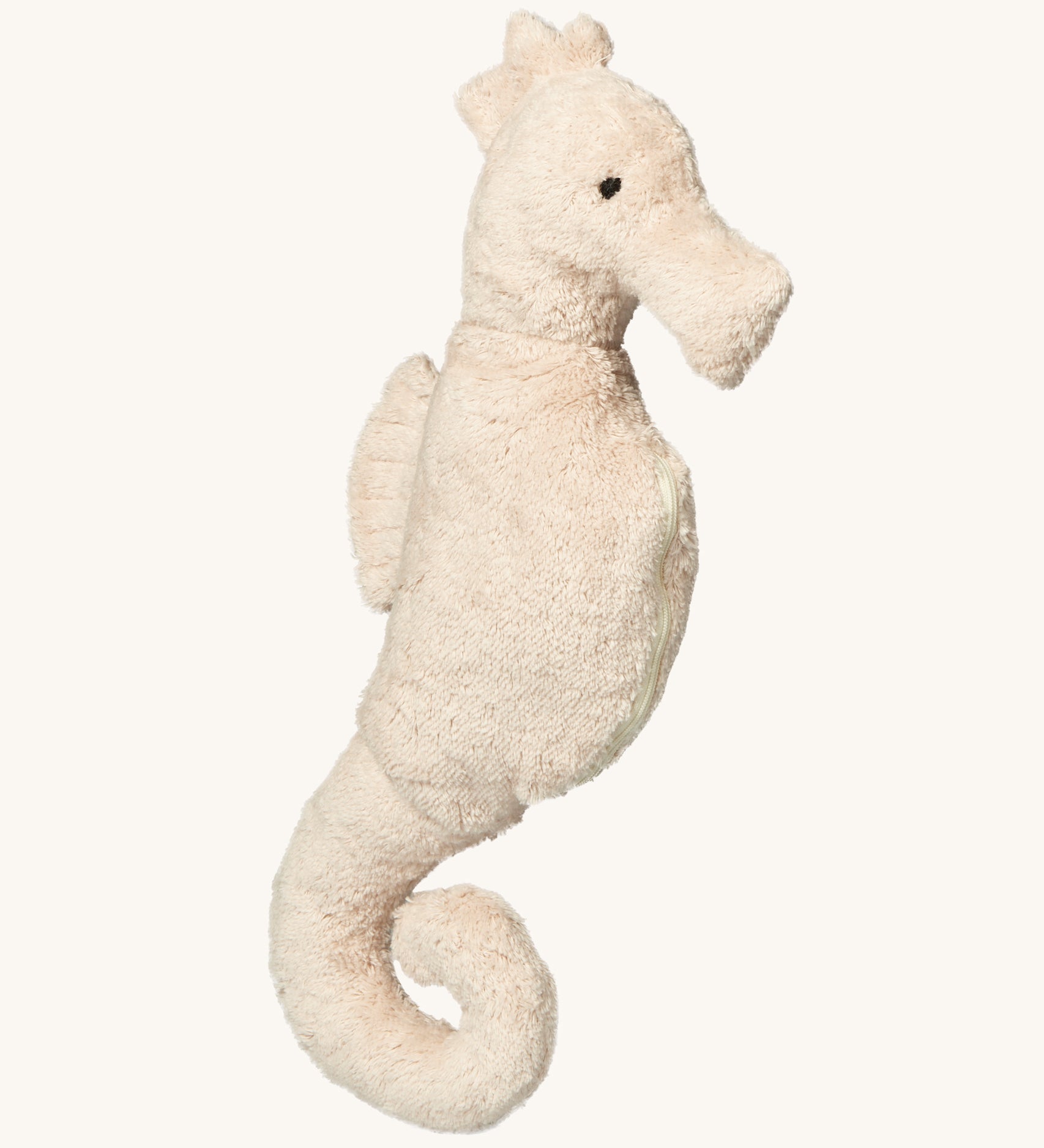 A small Senger Cuddly Sea Animal Seahorse Organic Soft Toy